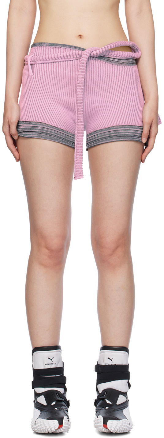 Šortky Ottolinger Ottolinger Knit Shorts Ružová | 708501, 0