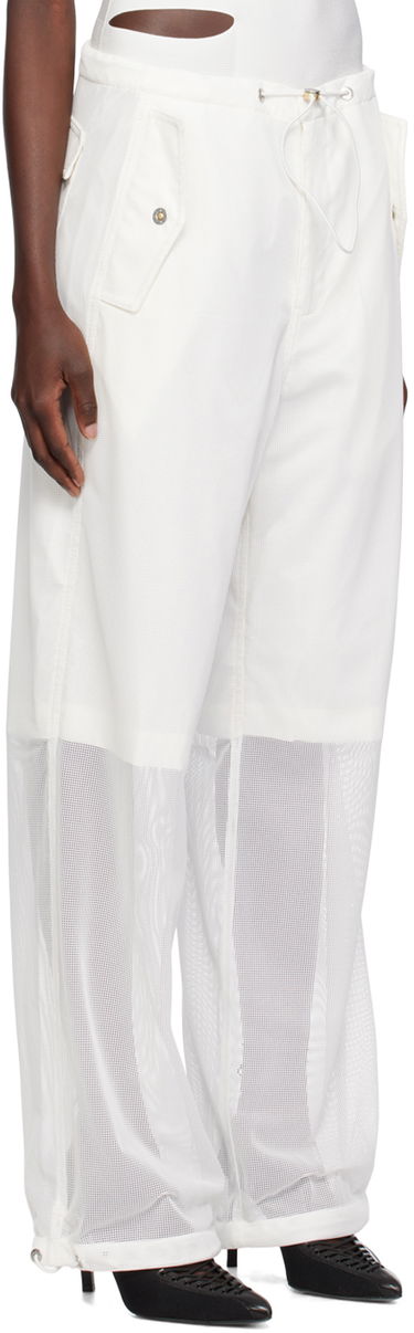Nohavice Dion Lee Grid Mesh Panel Trousers Čierna | C2155P23, 4