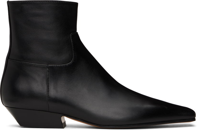 Oblečenie Khaite Khaite Marfa Ankle Boots Čierna | F1066-824