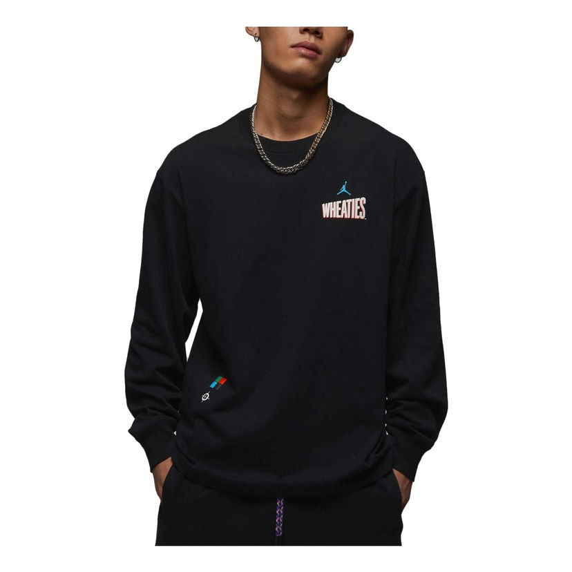 Mikina Jordan Flight MVP 85 Long-Sleeve T-Shirt Čierna | DV8429-010
