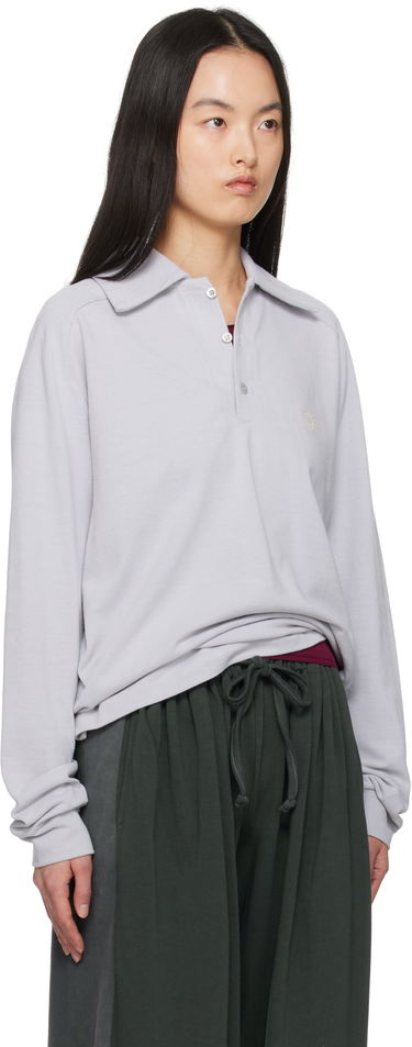 Polo tričko Serapis Serapis Sailor Long Sleeve Polo Šedá | SS25_PT_2L, 1