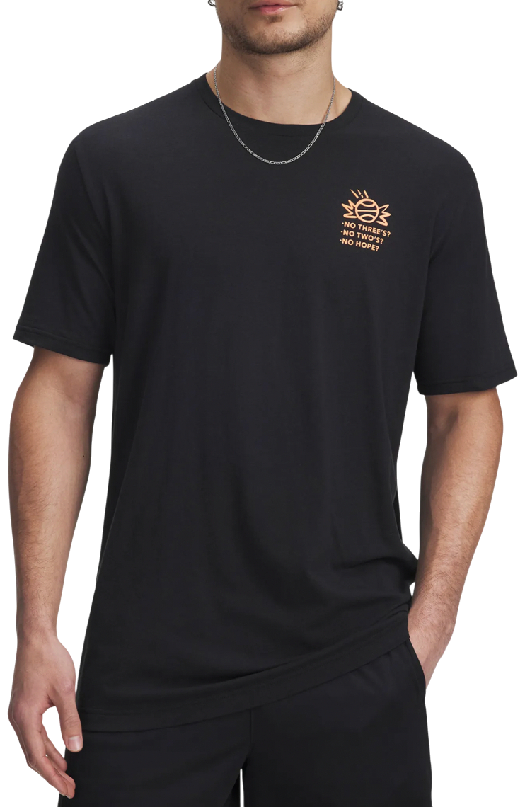 Tričko Under Armour 60/40S Can't Hoop Short Sleeve T-Shirt Čierna | 6003684-001