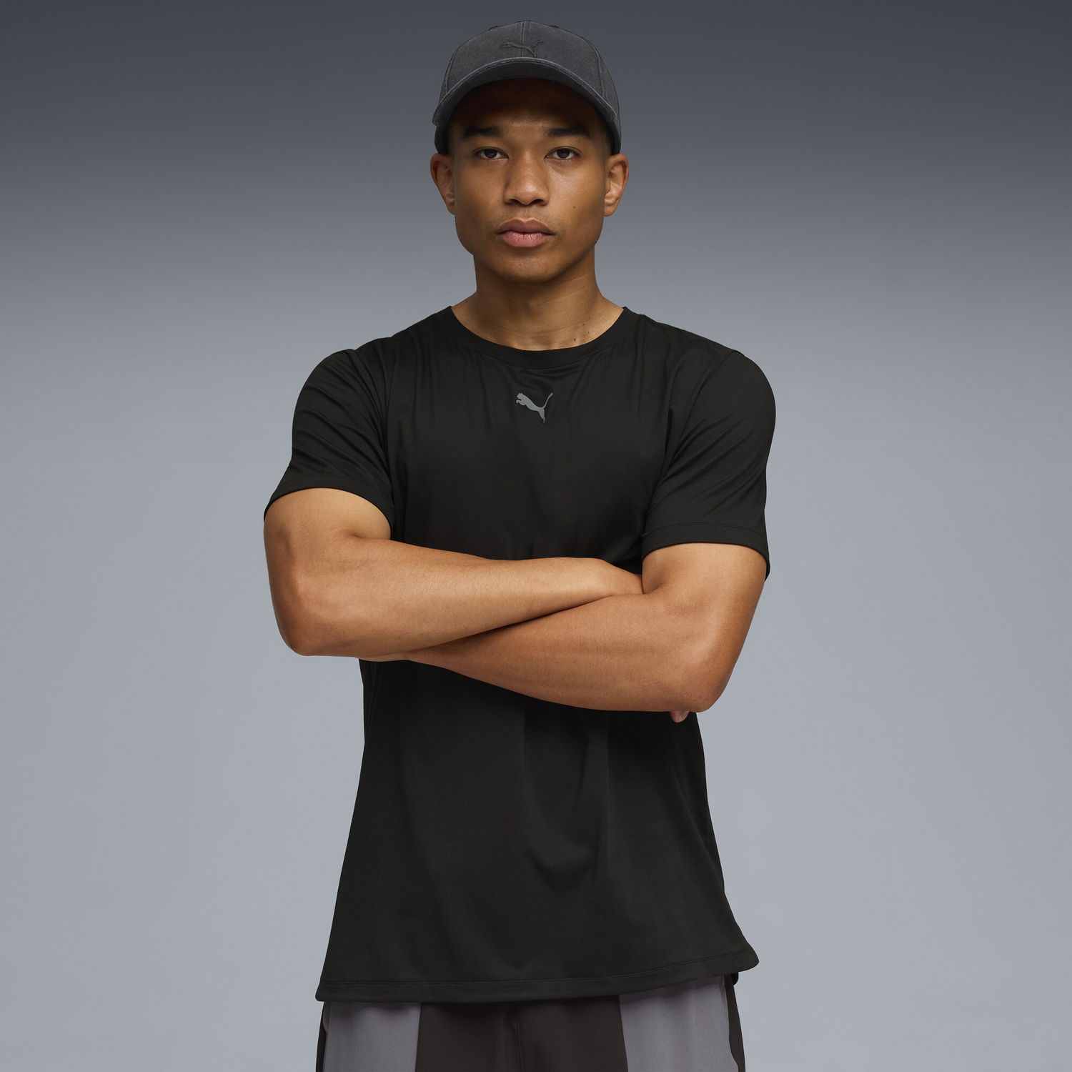 Tričko Puma CLOUDSPUN Men's Training T-Shirt Čierna | 527593_01, 0
