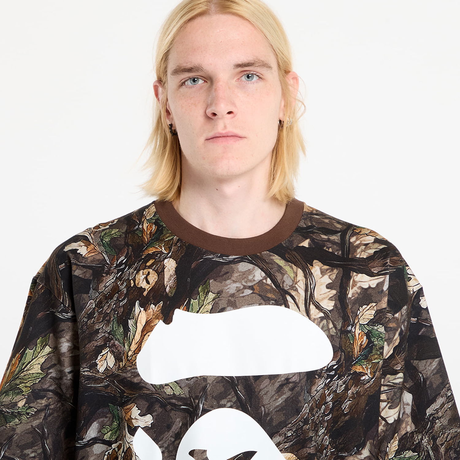 Tričko BAPE Tree Edge Camo Ape Face Relaxed Fit T-Shirt Rôznofarebný | 001CSL801012MBRW, 1