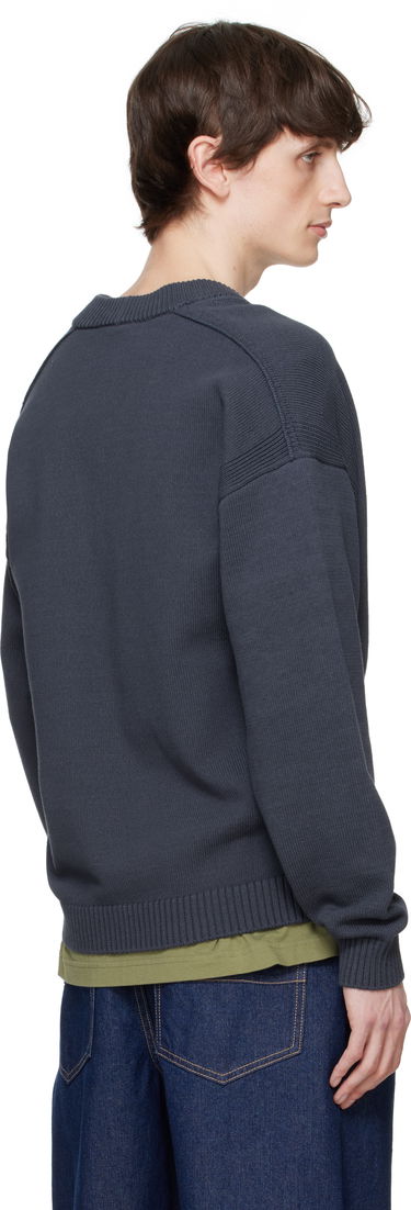 Sveter MAISON KITSUNÉ Maison Kitsuné Bold Fox Head Patch Comfort Cardigan Šedá | OM00502KT1099, 2