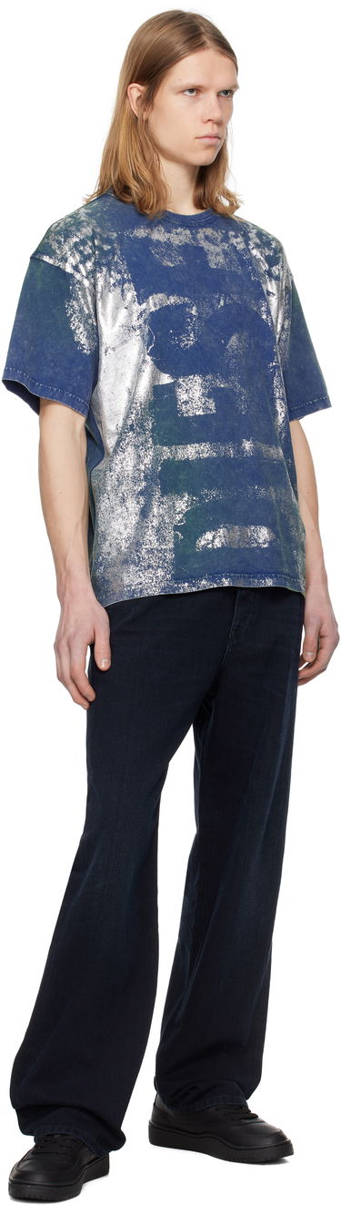 Tričko Diesel Diesel T-Boxt-R2 Graphic T-Shirt Modrá | A16143-0BNET-8MS, 3