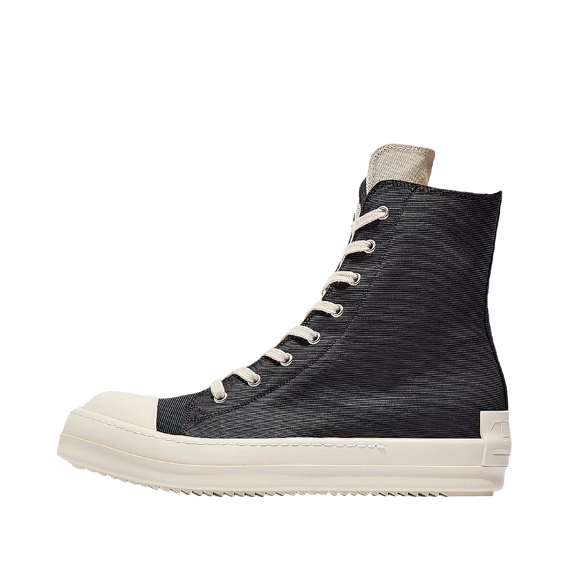 Tenisky a topánky Rick Owens Drkshdw Gethsemane Canvas High Black Milk Čierna | DU02A3800 FCEH2 911