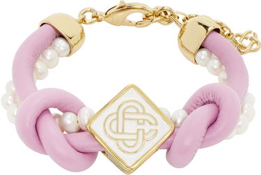 Náramok Casablanca Casablanca Knotted Pearl Bracelet Ružová | AS25-JW-265-02, 0