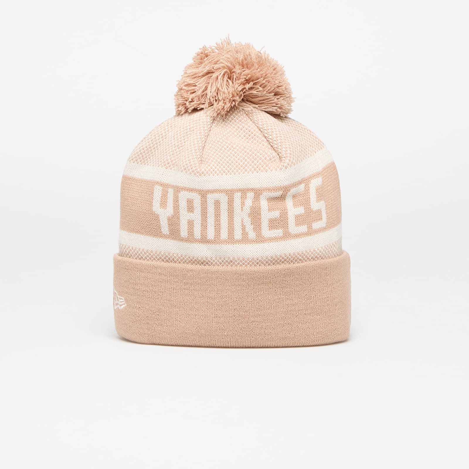 New York Yankees Beanie Beige