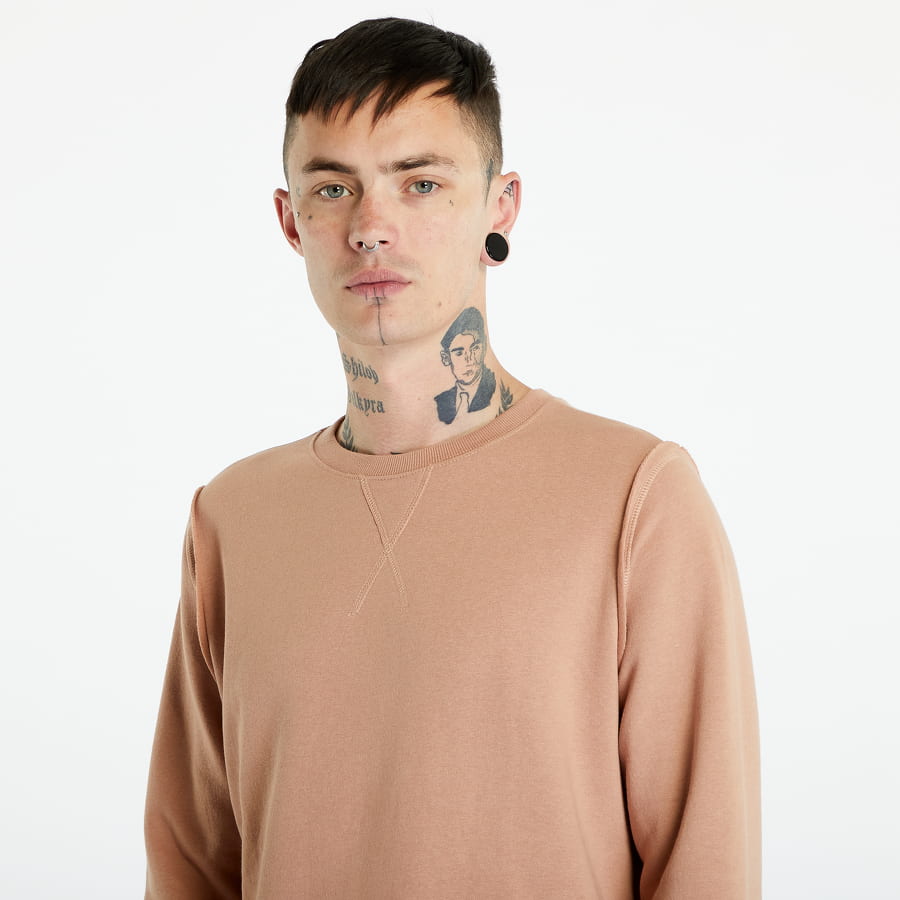 Oversized Open Edge Crewneck