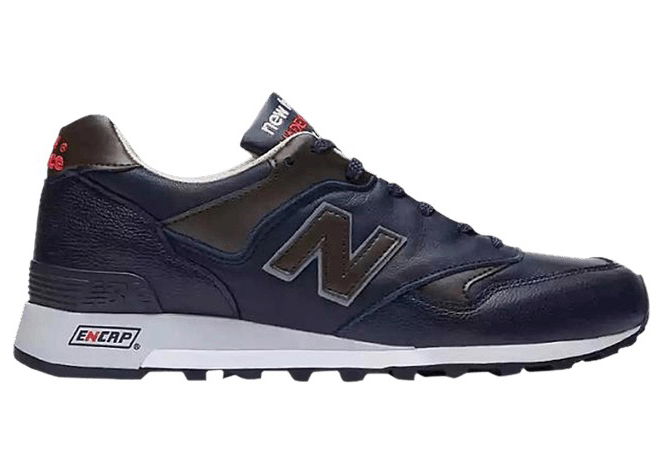 Tenisky a topánky New Balance 577 Made in England Elite Gent Pack Navy Brown Čierna | M577GNB, 0