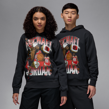Mikina Jordan Jordan Flight Fleece Graphic Print Hoodie Čierna | HJ4396-045, 0