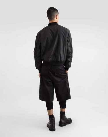 Bomber bunda Dolce & Gabbana Padded Technical Fabric Bomber Jacket Čierna | G9BNQTGI876N0000, 2