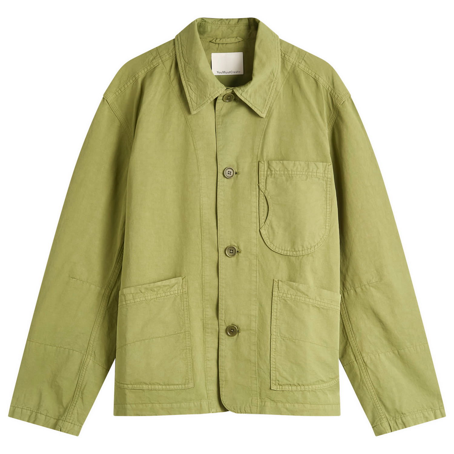 Bunda YMC YMC Construction Jacket, Size Large Zelené | P5YMB-30, 0