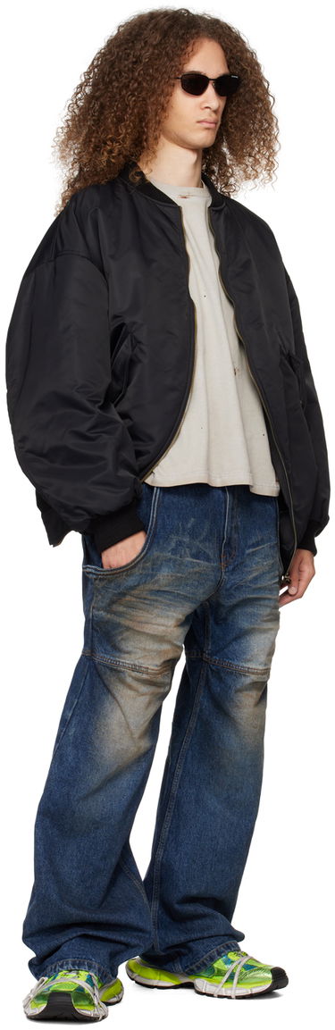Džínsy We11done We11done Wire Carpenter Jeans Modrá | WD-DP0-24-339-M-NV, 3