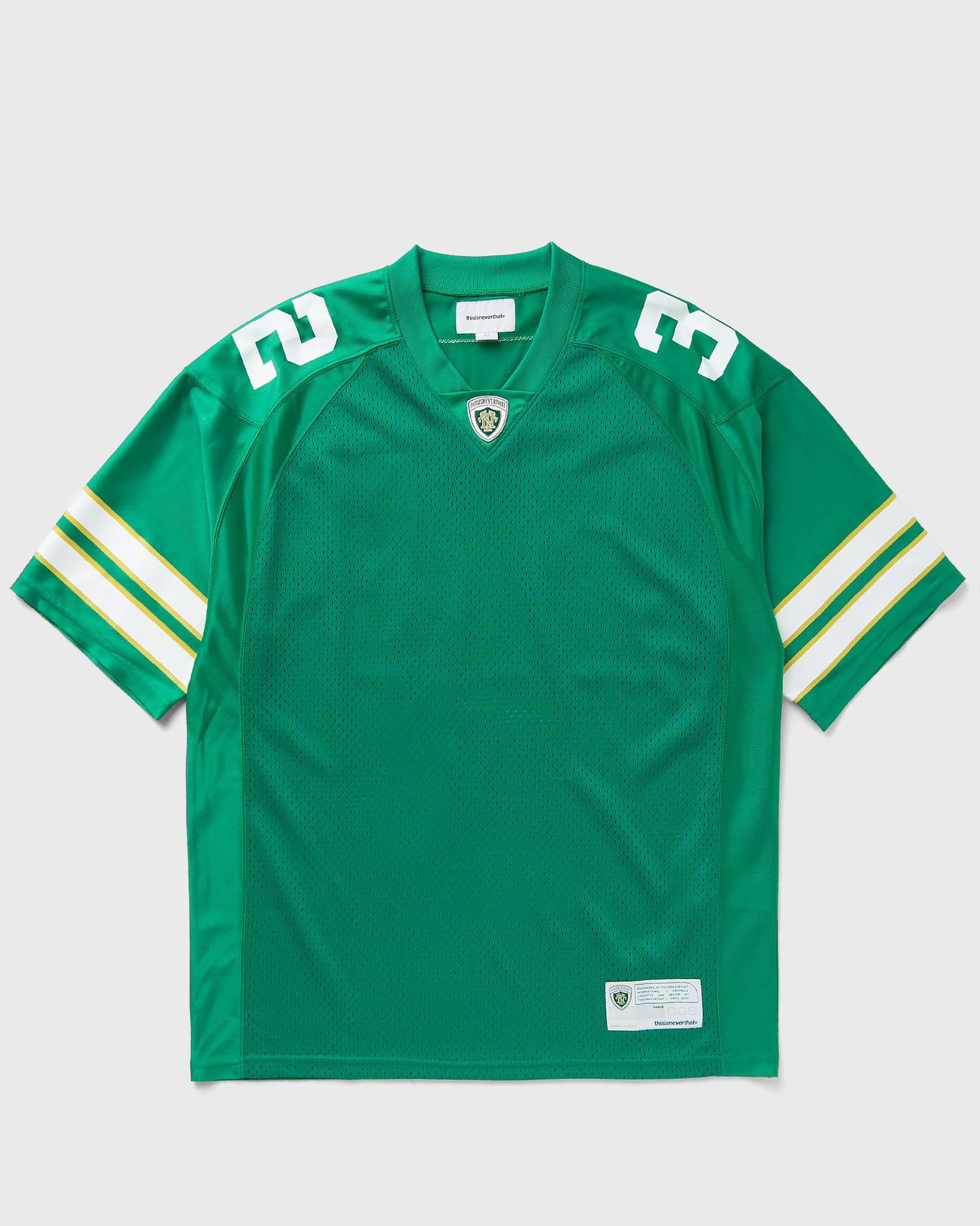 Dres thisisneverthat Mesh Football Jersey Zelené | TN251WTOSP01GRN, 0