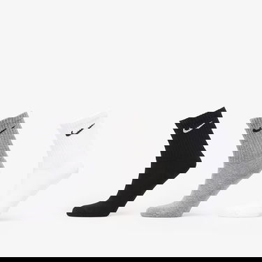 Spodná bielizeň a ponožky Nike Socks 3-Pack Čierna | SX7664-964, 0