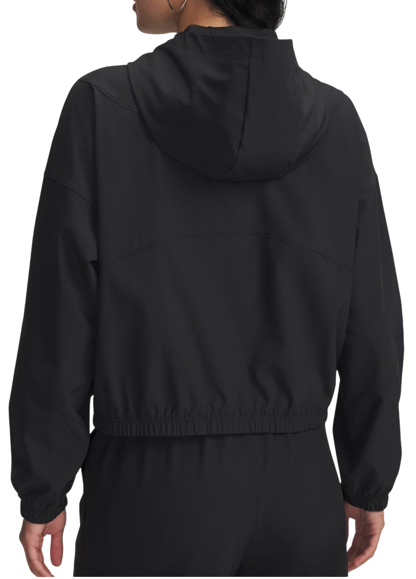 Vetrovka Under Armour UA Rival Woven Cropped Hooded Jacket Čierna | 6004849-005, 1
