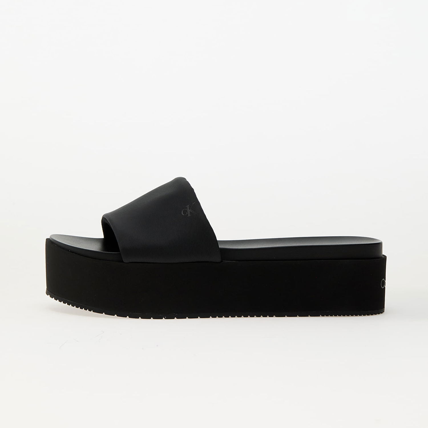 Tenisky a topánky CALVIN KLEIN Flatform Sandal Slid Black Čierna | YW0YW01791 0GJ, 0