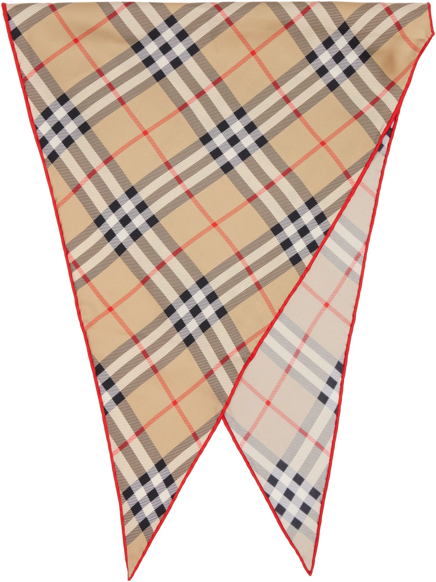 Šál Burberry Check Silk Scarf Rôznofarebný | 8116998, 0
