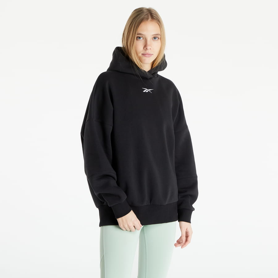 Mikina Reebok Recycle Oversize Hoodie Čierna | H51828, 0