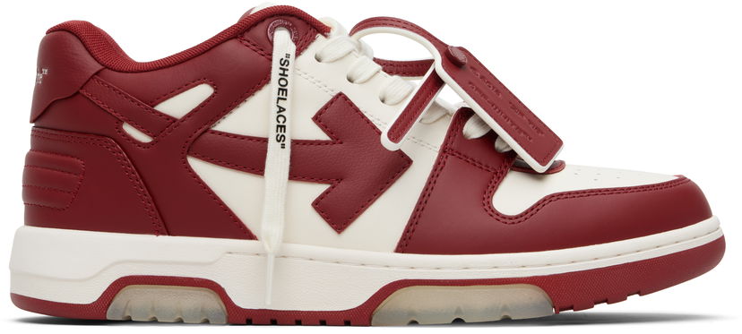 Tenisky a topánky Off-White Out Of Office Calf Leather Vínová | OWIA259F25LEA0020326