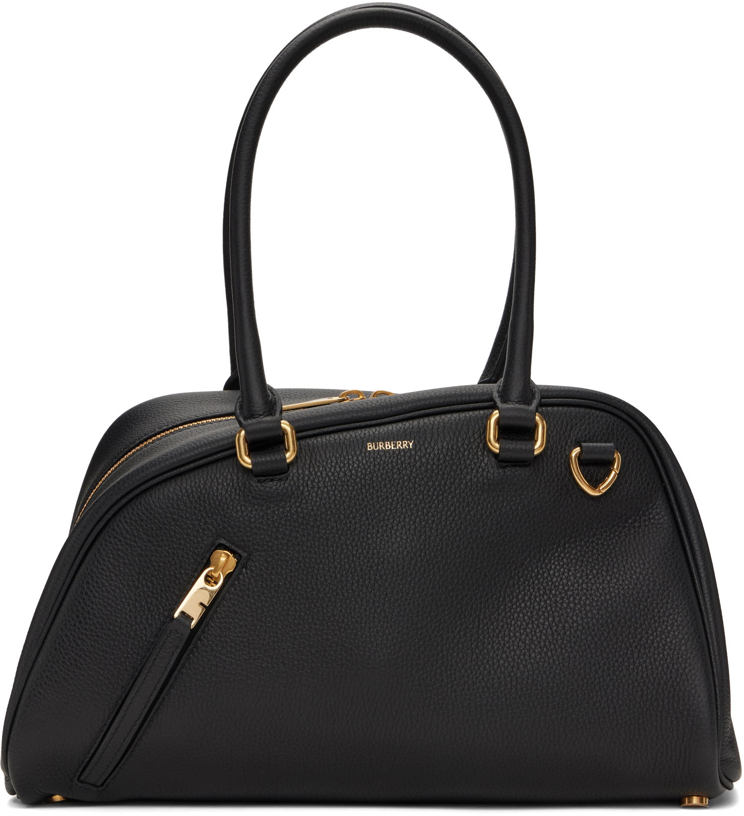 Kabelka Burberry Small Shield Twin Bowling Leather Bag Čierna | 8104829, 0
