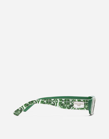 Slnečné okuliare Dolce & Gabbana Dolce & Gabbana Maiolica Verde Sunglasses Zelené | VG400MVP6719V000, 2