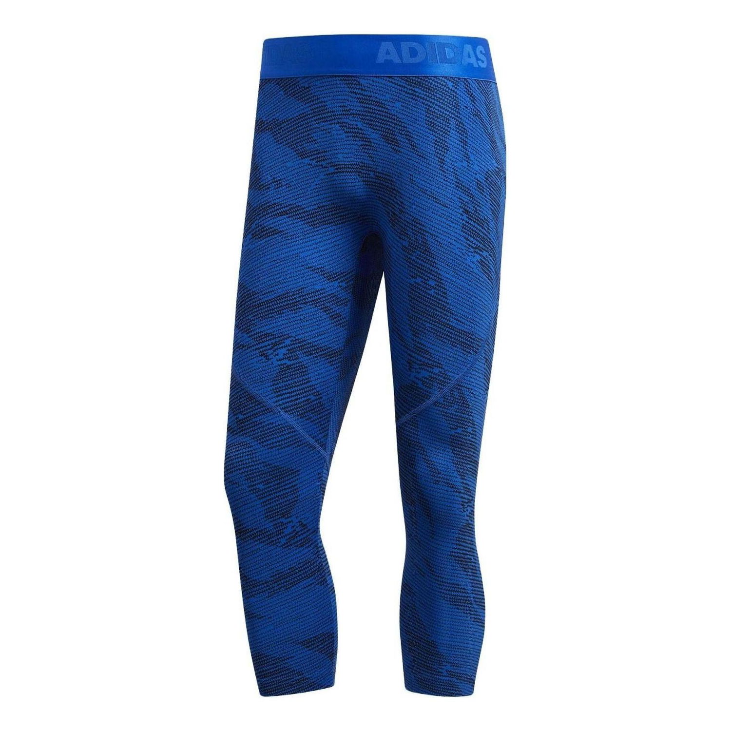 Legíny adidas Originals Alphaskin 3/4 Camo Leggings Modrá | FM4677, 0