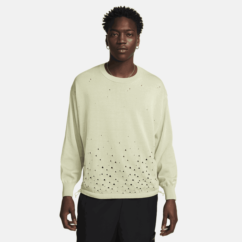 Sveter Nike Sportswear Tech Pack Long-sleeve Jumper Zelené | FN2612-371