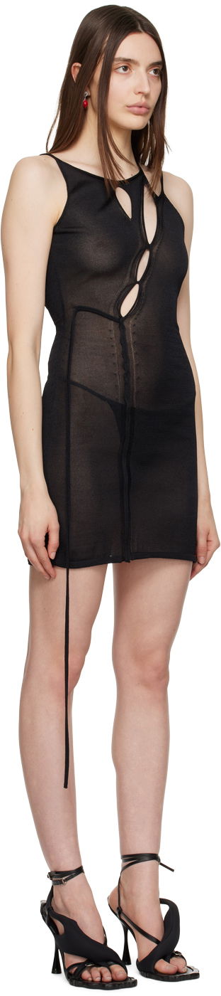 Šaty Ottolinger Ottolinger Strappy Mini Dress Čierna | 704901, 1