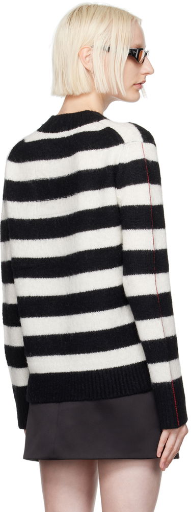Sveter Marc Jacobs Marc Jacobs Striped Brushed Logo Sweater Rôznofarebný | 2F4RTP061K07, 2