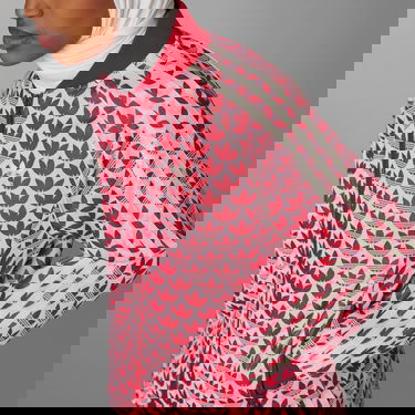 Bunda adidas Originals Adicolor 70s SST Track Jacket Červená | IK7872, 6