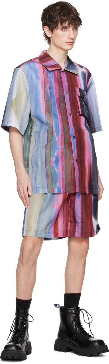 Košeľa Feng Chen Wang Feng Chen Wang Bellows Pocket Short Sleeve Shirt Rôznofarebný | FUS17SR15, 3