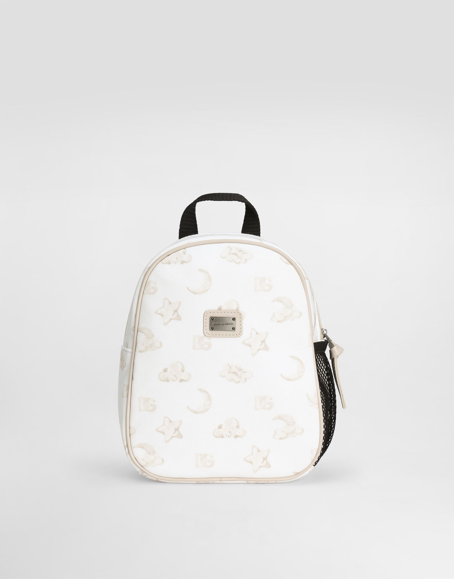 Batoh Dolce & Gabbana Dolce & Gabbana Sweatshirt-Fabric Moon and Stars Print Backpack Biela | EM0141AT681HA5LC, 0