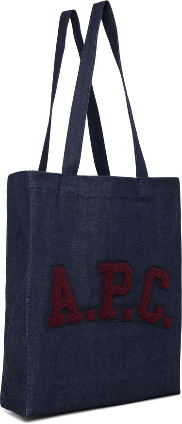 Tote bag A.P.C. A.P.C. Logo Patch Tote Bag Navy | COHIZ-M67059, 1