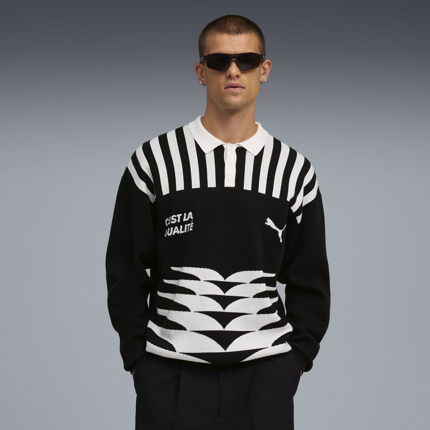 Dres Puma NeverWorn VI Knitted Jersey Čierna | 632512_01, 0