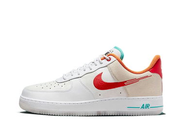 Tenisky a topánky Nike Air Force 1 Low '07 PRM "Just Do It White Red Teal" Béžová | FD4205-161, 1