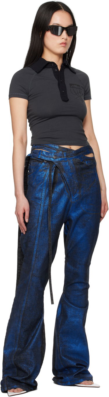 Džínsy Ottolinger Ottolinger Signature Wrap Jeans Modrá | 117-17002E-21, 3