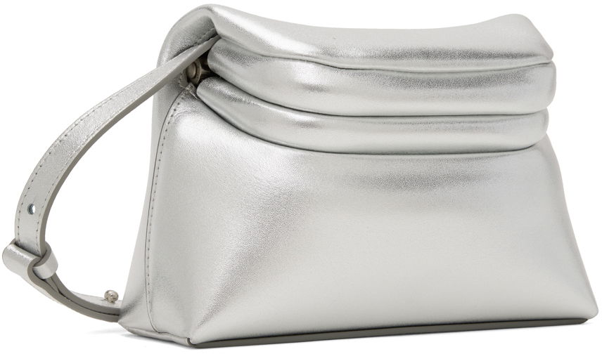 Taška cez rameno OSOI Metallic Leather Mini Crossbody Bag Metalická | 24FWB01017011, 1