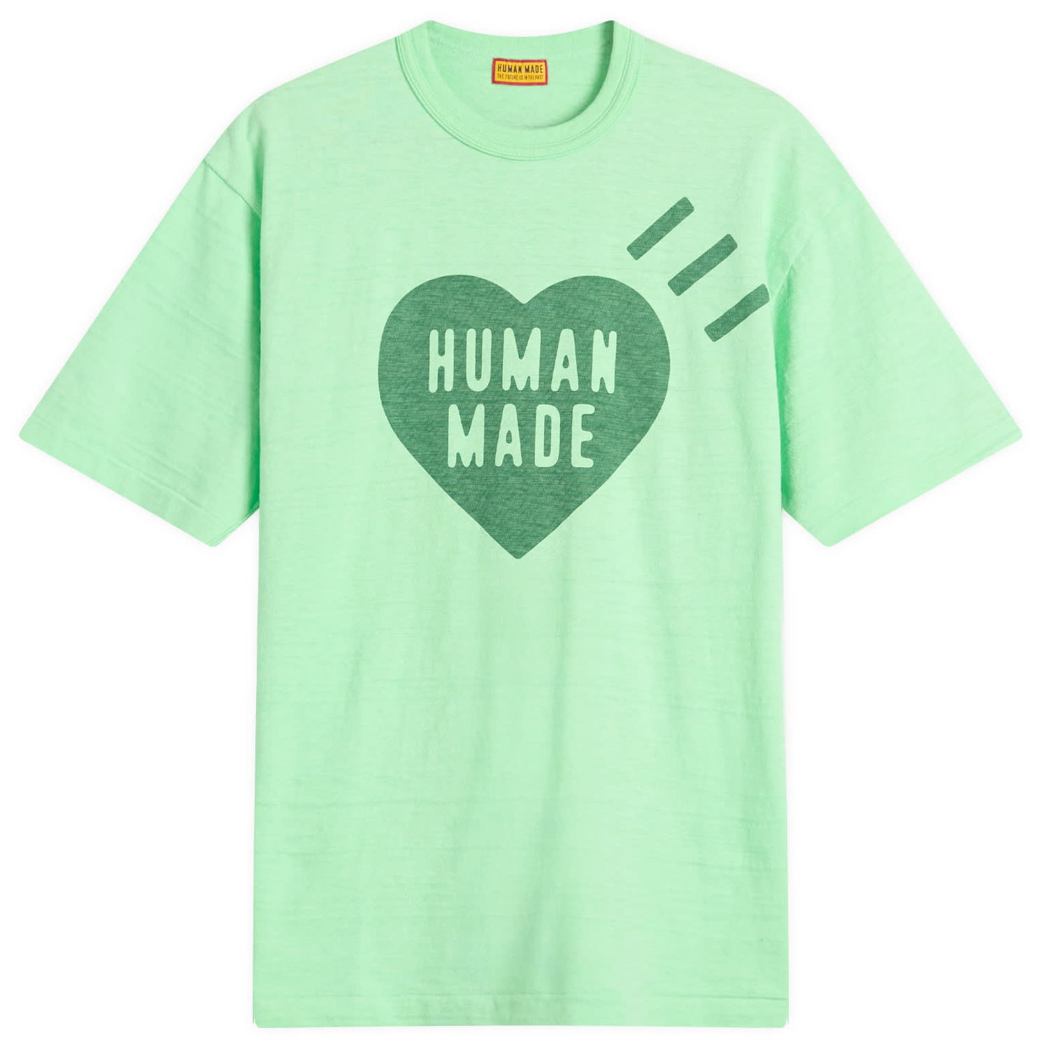 Tričko Human Made Human Made Garment Dyed Heart T-Shirt, Size Large Zelené | HM29CS033-GRN, 1