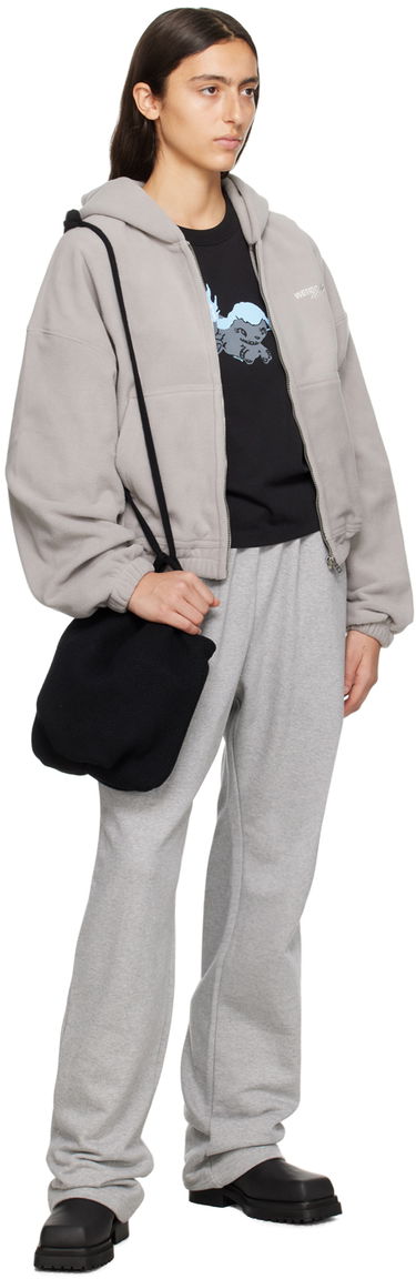 Taška cez rameno We11done We11done Mini Touch Knit Shoulder Bag Čierna | WD-AB3-23-481-U-BK, 3