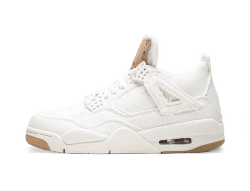 Tenisky a topánky Jordan Levi's x Air Jordan 4 Retro ''White Denim'' Biela | AO2571-100