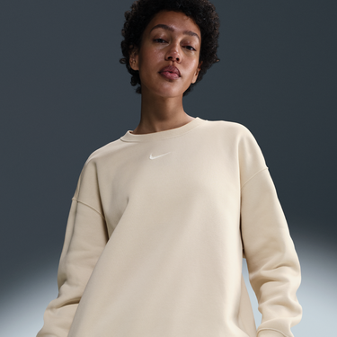 Sveter Nike Sportswear Phoenix Fleece Crewneck Sweatshirt Béžová | FZ4270-104, 0