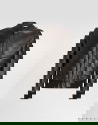 Dolce & Gabbana Lambskin Bomber Jacket