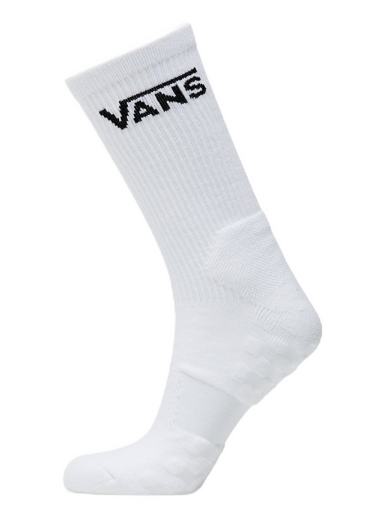 Ponožky Vans 1 Pair Skate Crew Socks Biela | VN0A311QWHT1, VN0A311PWHT1