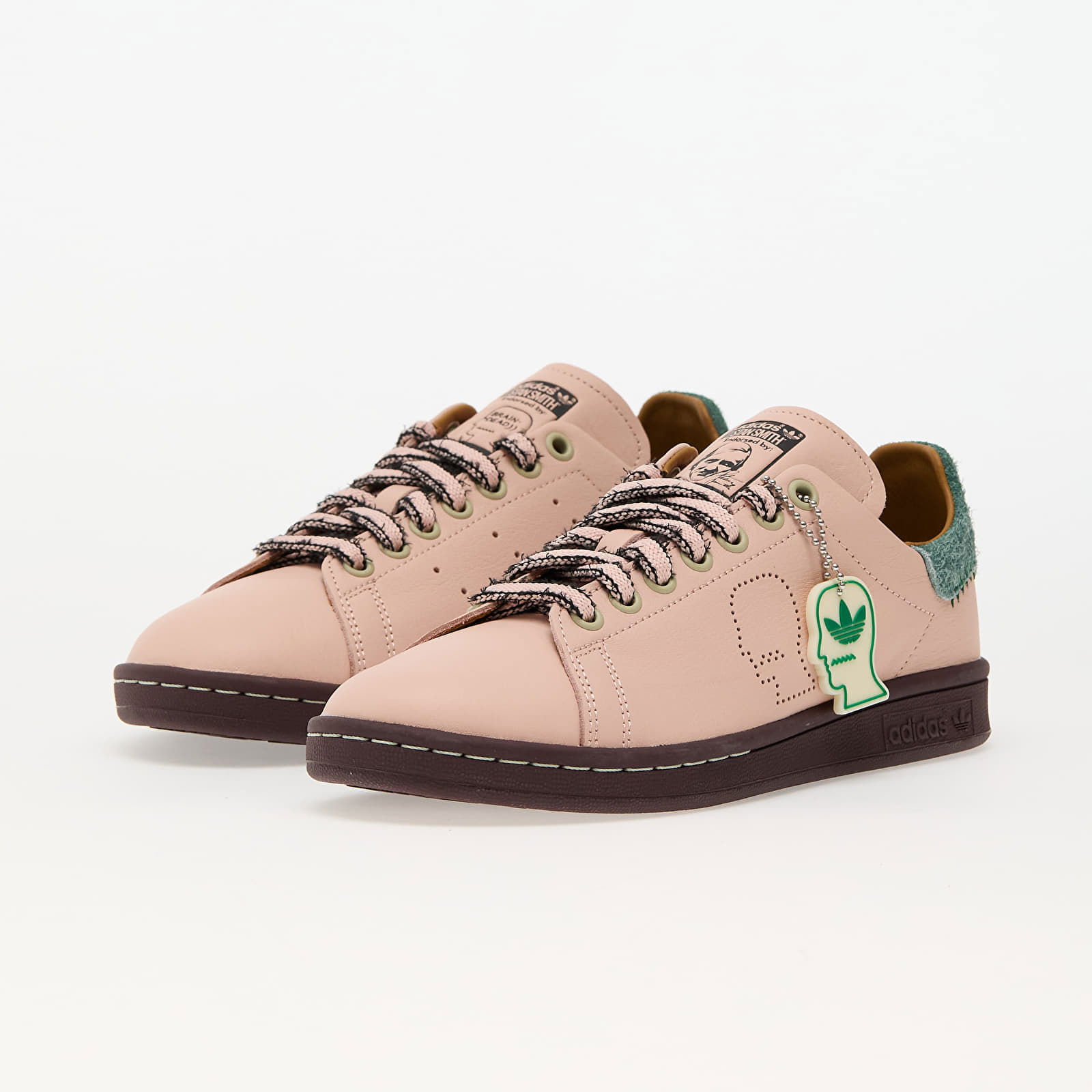 Brain Dead x Stan Smith Vapor Pink/ Core Black/ Mesa