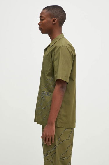 Košeľa Maharishi Sparse Bonsai Camo Shirt Zelené | 5336.OLIVE, 1