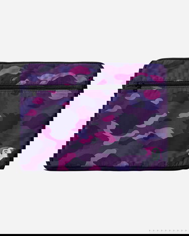 Batohy a tašky BAPE Bungee Cord Pouch Fialová | 1G20182053 002, 2