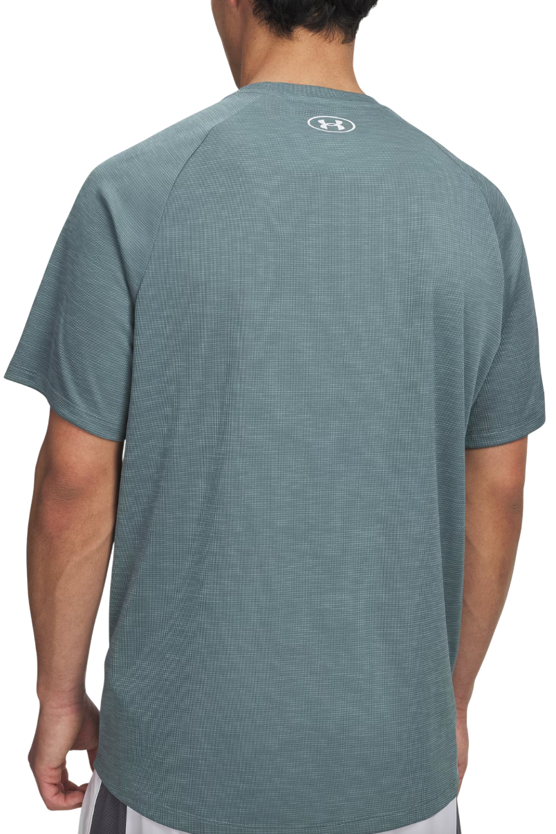 Tričko Under Armour Tech Textured Short Sleeve T-Shirt Tyrkysová | 1382796-587, 1